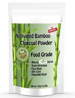 Food Grade Activated Bamboo Charcoal Powder Natural Grown in Thailand 120g 4.2oz