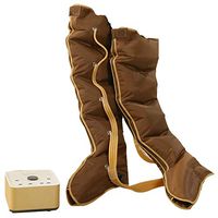 GZMAEHKC Sequential Compression Heating Function Massager Machine - Leg Lymphedema, Circulation & Swelling - Air Therapy Recovery Massage Foot Wraps Boots