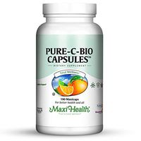 Maxi Health Pure C Bio Capsules, 180 Count