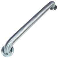 E-Z Grab Exposed Screw 32 in. x 1-1/2 in. Stainless Steel Grab Bar in Satin Chrome