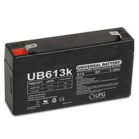 Universal Power Group 6V 1.3AH PS612 MX06012 ES1.2-6 SLA0864 Battery