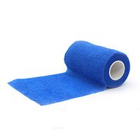 YYF Self Adherent Wrap Tape Vet Bulk 4" Stick Bandage Self Grip Roll Stretchable Bandage Wrap Vet Tape 4" Inches x 15' Feet (6 Rolls,12 Rolls,18 Rolls,24 Rolls,Single Roll)