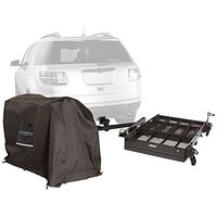 Silver Spring Premium Hitch Carrier with Scooter Cover 500 lb