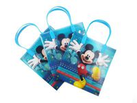 6 Piece Blue Mickey Mouse Gift Bags - Childrens Gift Bags