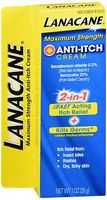 Lanacane Maximum Strength Anti-Itch Cream - 1 oz, Pack of 6