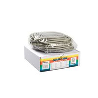 CanDo Exercise Tubing, 6, Latex, 25 Foot, Silver, Exercise Equipment for at Home or in The Gym, Elastic Resistance Tubing for Dynamic Activities, Bulk Stretch Tubing for Clinics and Professional Use