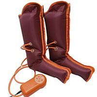 Foot Massager Multi-Function Air Pressure Leg Massager Electric Leg Beauty Apparatus Physiotherapy Air Wave Massage Apparatus,Orange