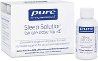 Pure Encapsulations - Sleep Solution (Single Dose Liquid) to Provide Support for Occasional Sleeplessness - 6 Bottles