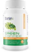 Sonix Labs- Green Coffee- Ultra Premium Weight Management Formula-Natural and Potent Weight Loss Pills for Men and Women – Burn Belly Fat – Metabolism Booster – Powerful Antioxidant