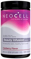 Neocell Beauty Infusion Refreshing Collagen Drink Mix Supplement, Cranberry Cocktail,11.64 OZ