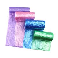 100Liners Trash Bin Liners Bags Heavy Duty Recycled Refuse Sacks for Kitchen Bathroom 9-14L Dustbin 100Liners Colored