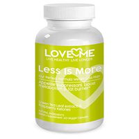 Love Me Nutrition® - Less is More - Weight Loss for Men & Woman. Garcinia Cambodia & Raspberry Ketones. Fat Burner. Natural. No Artificial Ingredients Made in USA. Non-GMO. 60 Vegi Caps