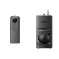 Ricoh Theta V 360 Spherical Camera with TA-1 3D Microphone