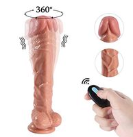 Minxdmos Ví'bratór 10 inch for Women Cheap Realistic Suction Cup, Female or Male Huge Long M-áššágēr Wand Hands Free Big Personal Relax Toys