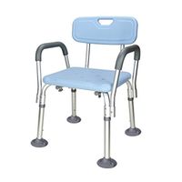 Bath Stool Bathroom Elderly Bath Chair, Bathroom Bath Chair Disabled Bath Stool, Bath Chair with armrest Back (Color : Blue, Size : 474371cm)
