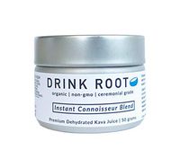Premium Instant Kava Juice - Non-Micronized Dehydrated Kava Juice Organic Kavain Heavy Blend - Anxiety Releasing and Euphoria Inducing Vanuatu Kava Tea" Connoisseur Blend" - (Instant Tins, 50g)
