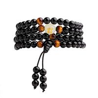 Magnetic Therapy Obsidian Bracelet Sleep Aid Energy Magnetic for Men Women