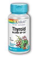 Thyroid Blend SP-26 Solaray 100 Caps