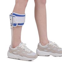 HANGER® Ankle Joint Fixed Bracket - Ideal For Stable Foot And Ankle Fracture, Achilles Tendon Surgery, Acute Ankle Sprains, Post Op Care Integrated Molding Silica Gel Material, right, M