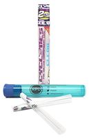 Cyclones Grape Flavored Pre Rolled Cones Clear (1 Pack) with Rolling Paper Depot Kewl Tube