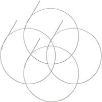 4 Pieces Feeding Tube Brushes, Cleaning Brushes, 32 Inches Long with Soft Nylon Bristles Head, Suitable for Cleaning Feeding Tubes and Racking Lines (3/8 Inch in Diameter)