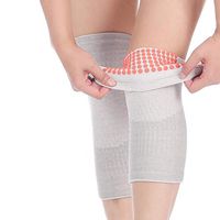 ZWPY Self-Heating Knee Brace, Self-Heating Knee pad Support, with hot Therapy Function, for Relieving Knee Pain,L