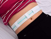 G-Tube Holder Abdominal Dialysis Protection Belt Tubes Pads Belt,Abdominal Feeding Tubes for Men and Women Re-usable and Washable (M)
