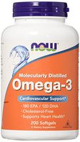 Now Foods OMEGA-3 FISH OIL 200 Softgels