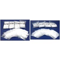 Resealable Reclosable Clear Plastic Bags 2" x 3" & 2" x 2" Kit 1000 Pcs