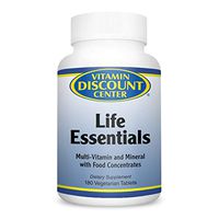 Vitamin Discount Center Life Essentials Multivitamin, 180 Tablets
