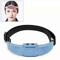 HZYWL Head Sleeper Wireless Electric Hypnosis Head Sleep Instrument Aid Massage Relax Relieve Headache USB Charge Insomnia Artifact,Blue