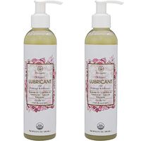 Massage Oil & Personal Lubricant Organic - (2 Pack) Natural Lube For Men and Women With Extra Nourishing, Hydrating, Soothing Ingredients Era-Organics