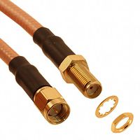 12.0 inch (304.8mm) RG-142 SMA Female Jack to SMA Male Plug Coaxial RF Cable 50 Ohm Ships fast from United States!