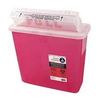 5 Quart Sharps Container with Mailbox Style Lid (1 Count)