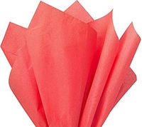 Flexicore Packaging |Island Pink Gift Wrap Tissue Paper | Size: 15 Inch X 20 Inch | Count: 10 Sheets | Color: Island Pink | DIY Craft, Art, Wrapping, Crepe, Decorations, Pom Pom, Packing & Party