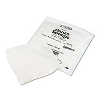 Medline PRM21423 Caring Woven Sterile Gauze Sponge, 4" x 4", 12-Ply (Pack of 1200)