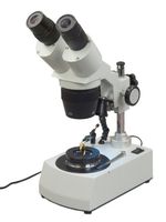 OMAX 20X-40X-80X LED Binocular Darkfield Stereo Microscope with Dual LED Lights for Gem and Jewelry