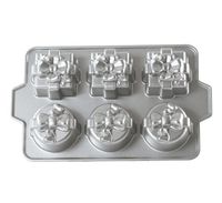 Nordic Ware Platinum Gift Cakelette Pan