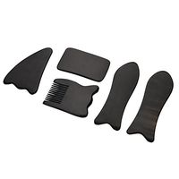Gua Sha Scraping Massage Tool, Chinese Hand Made Board for Facial, Ankle, Neck Massage Tools Kit