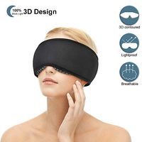 Sleep Mask for Women Men Kids Travel Black Eye Mask Sleeping 3D Contoured Blackout Sleep Mask