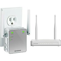 NETGEAR N300 Wi-Fi Router and Range Extender Bundle