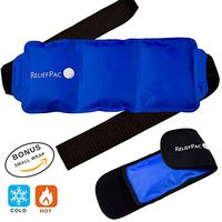 Ice Packs for Injuries 2-PCS | Flexible Reuseable Hot Cold Gel Wrap for Pain Relief Therapy| Great for: Back, Joint, Muscle, Migraine, Neck, Shoulder, Waist, Knee, Wrist, Ankle, Plantar Fasciitis