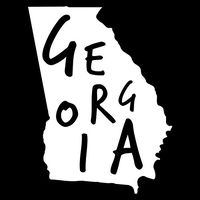 Georgia State Vinyl Decal Sticker | Cars Trucks Vans Walls Windows Laptops Cups | White | 5.5 X 4.2 | KCD1933