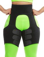 Lover-Beauty Everyday Shaping Neoprene Thigh Shaper High Waist Thigh Trimmer Ultra Light Black XL