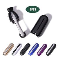 Cwuc-home Portable Eyeglasses Cleaner Carbon Clean Injected Eyeglasses Sunglasses Brush Tools,6 Pcs Eyeglasses Cleaner 2 in 1 Multifunctional Eyeglass Spectacles Cleaner Brush Tools,6pack