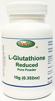 NuSci L-Glutathione Reduced Powder Powerful Antioxidant Immune Support (10 Grams (0.352 oz))
