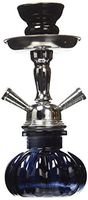 10" 2-Hose Black Mini Pumpkin Hookah Shisha Narghile Smoking Pipe - LATE NIGHT LOUNGE
