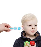 Electronic Ear Cleaning Vacuum Earwax Suckerfor Baby Adults LED Glowing PVC Ear Spoon Earwax Removal And Ear Canal Cleaning Tool