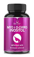 Myo & D-Chiro Inositol with Folic Acid Clinically Researched Blend | Most Optimal 40:1 Ratio | Hormonal Balance & Ovarian Function Support for Women | 30 Days Supply