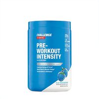 CHALLENGE By GNC Pre-Workout Intensity, Blue Frostberry, 15.9 Ounce